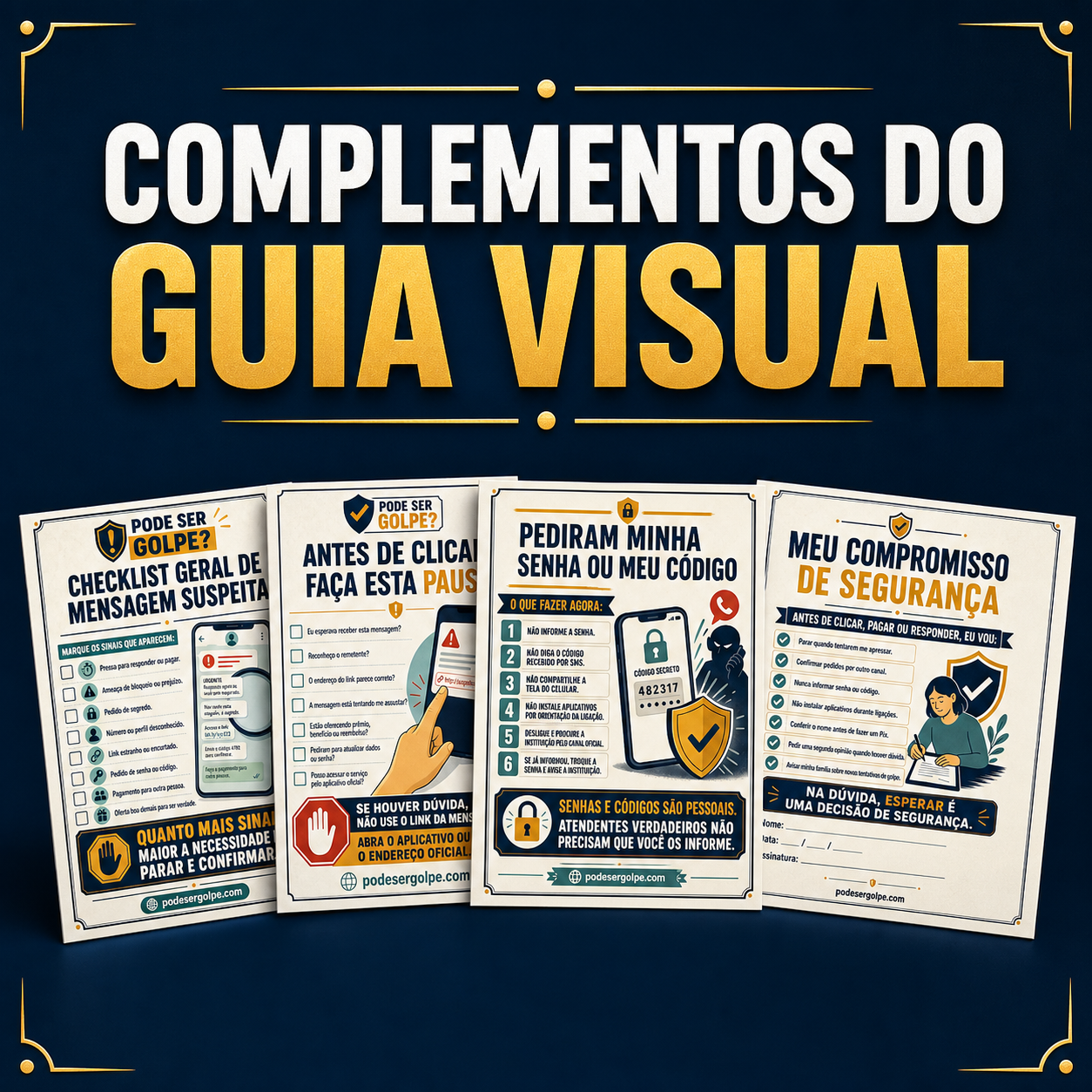 Capa do material Complementos do Guia Visual